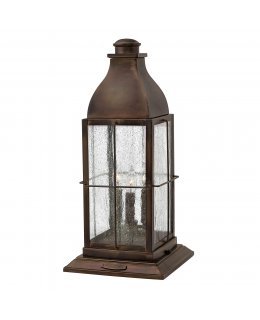 Hinkley 2047SN-LL Bingham 120V Outdoor Pier Mount Light 